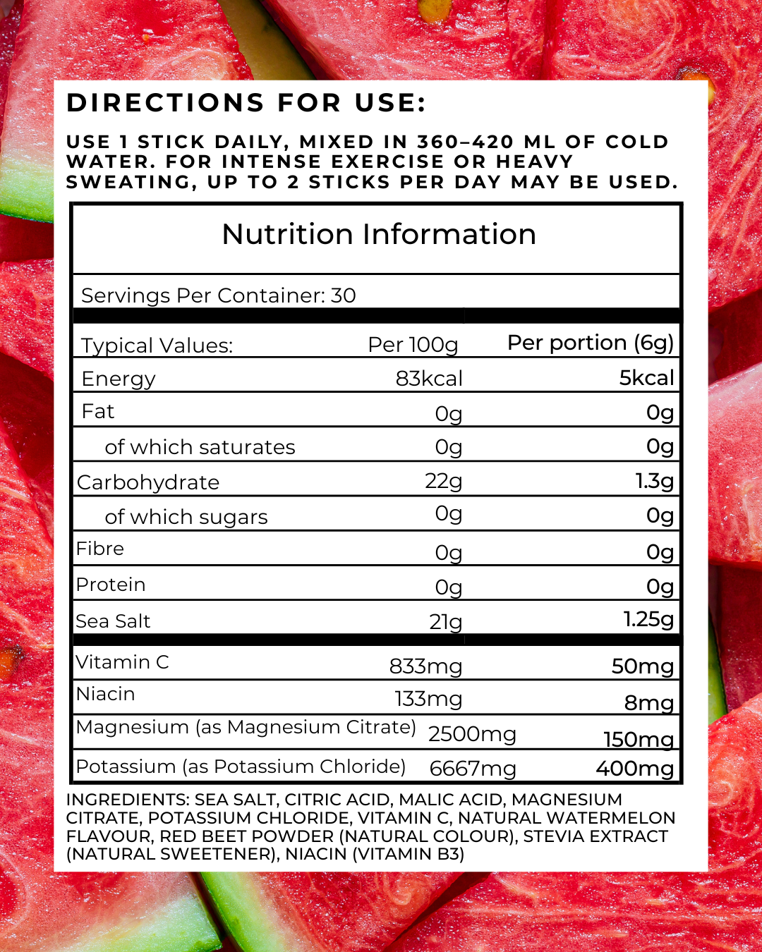 FLOW JUICY Functional Hydration Salts